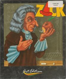 Box cover for Zack! on the Commodore 64.