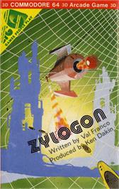 Box cover for Zylogon on the Commodore 64.