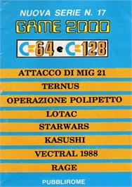 Box cover for Zynon on the Commodore 64.