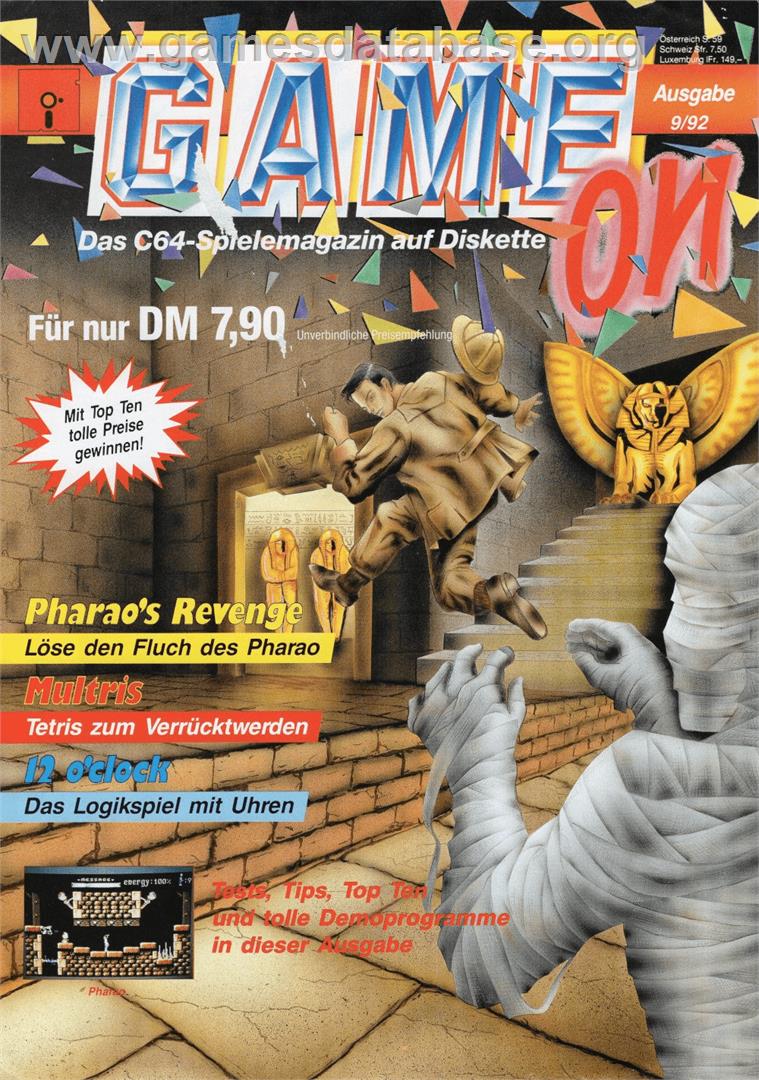 12 O'clock - Commodore 64 - Artwork - Box