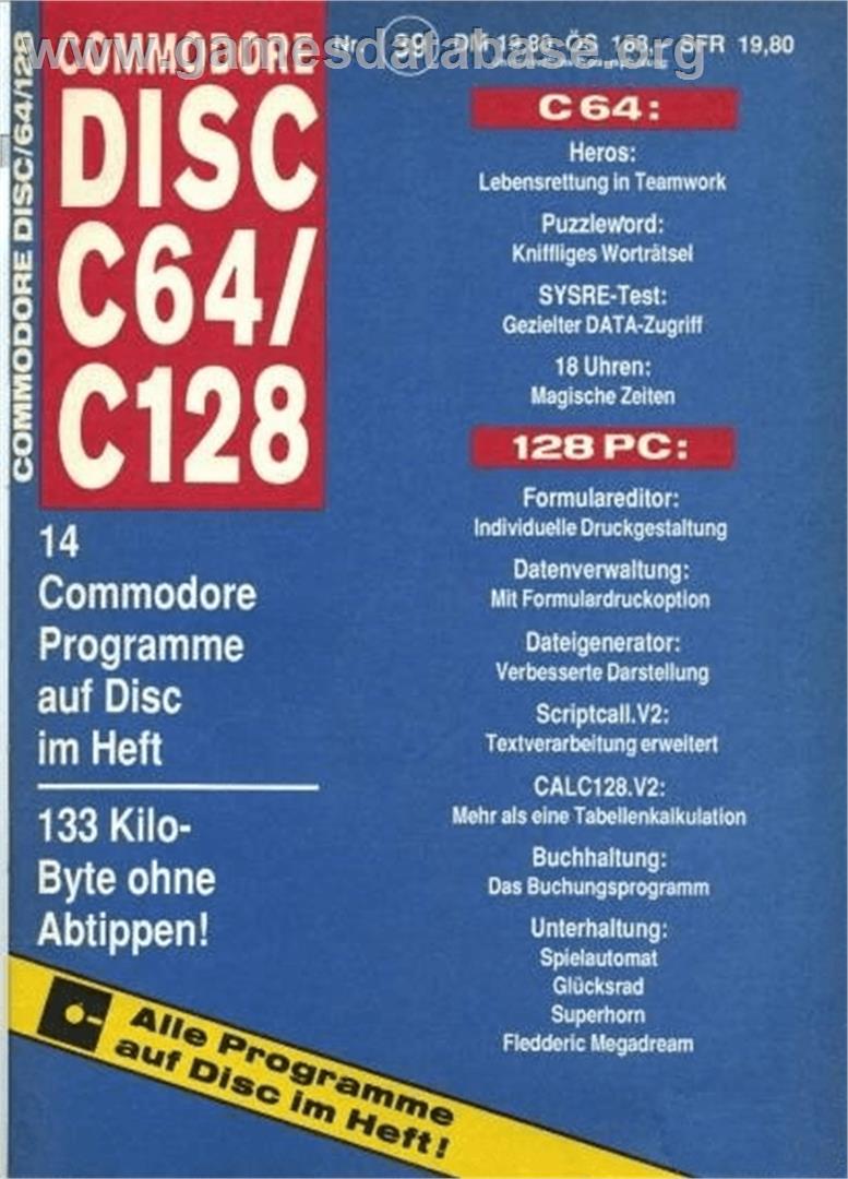 18 Uhren - Commodore 64 - Artwork - Box