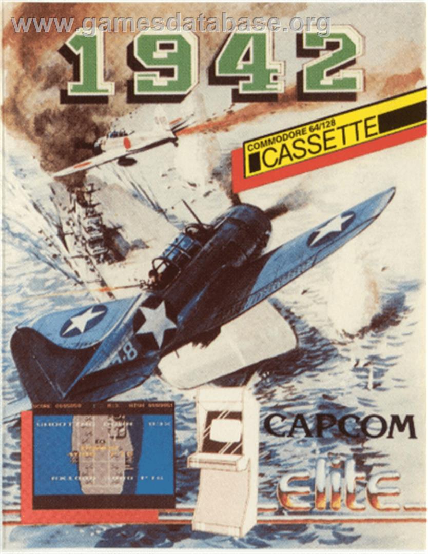 1942 - Commodore 64 - Artwork - Box