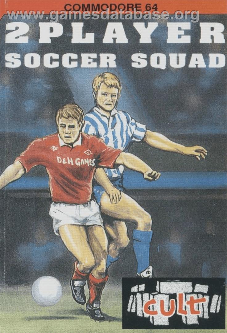 2 Player Soccer Squad - Commodore 64 - Artwork - Box