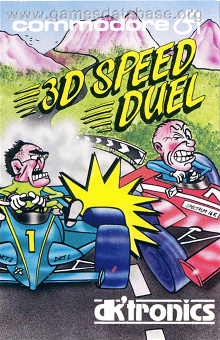 3D Speed Duel - Commodore 64 - Artwork - Box