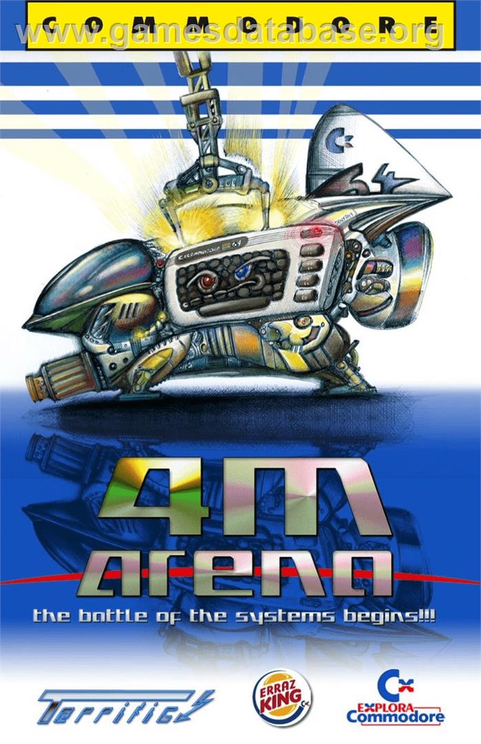 4M Arena - Commodore 64 - Artwork - Box