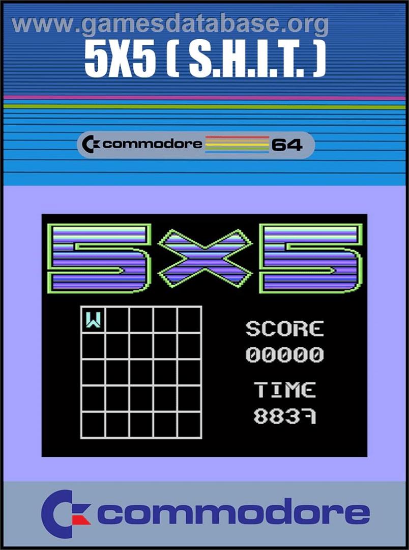 5x5 - Commodore 64 - Artwork - Box