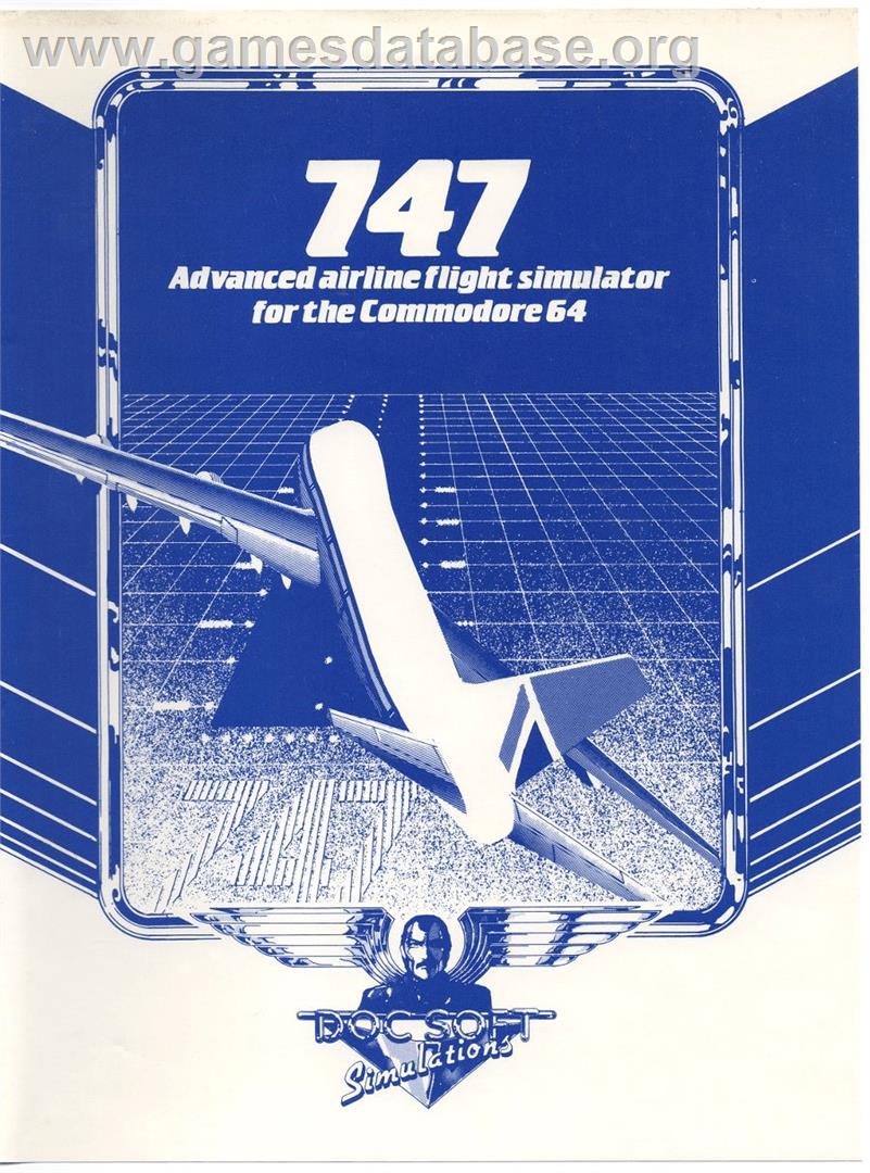 747 - Commodore 64 - Artwork - Box