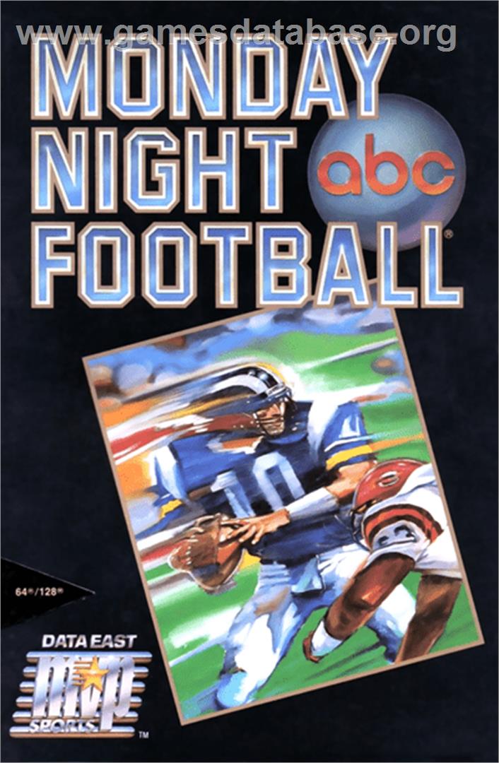 ABC Monday Night Football - Commodore 64 - Artwork - Box