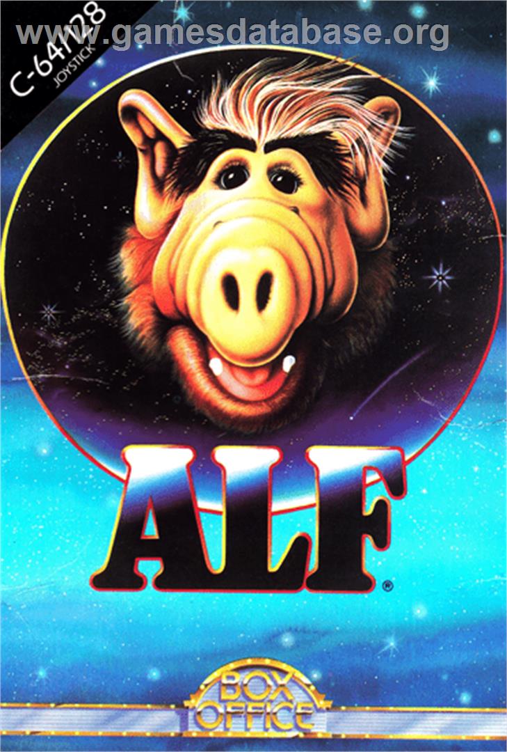 ALF: The First Adventure - Commodore 64 - Artwork - Box