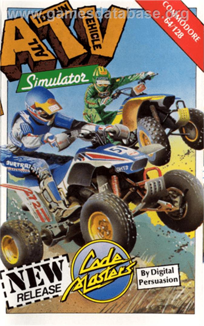 ATV Simulator - Commodore 64 - Artwork - Box