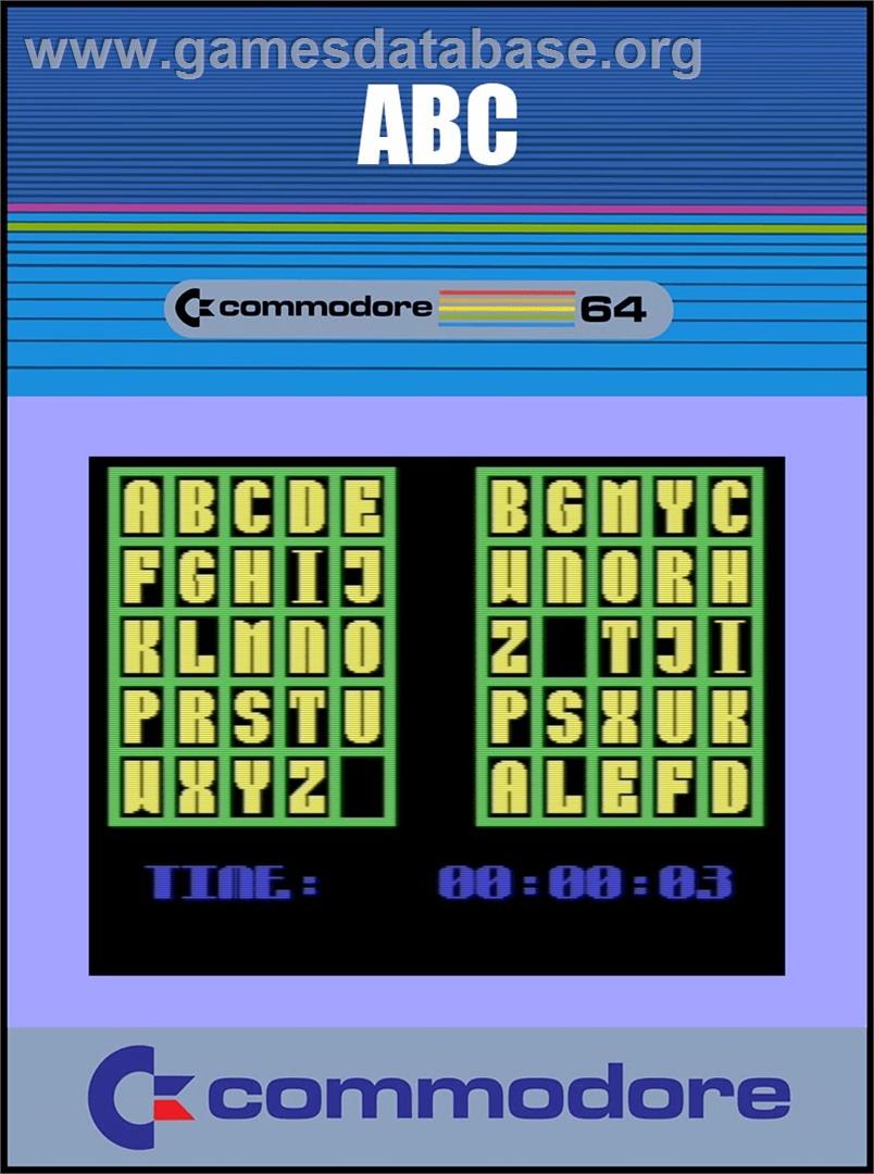 Abc - Commodore 64 - Artwork - Box