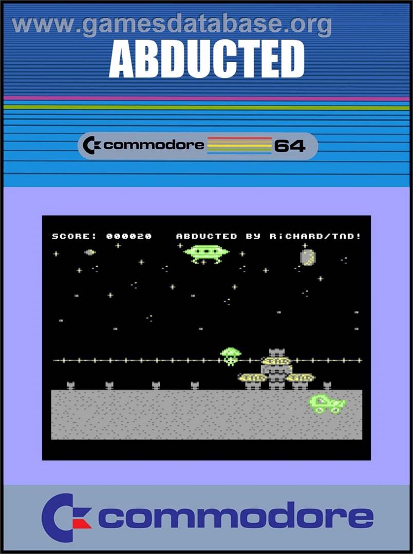 Abducted - Commodore 64 - Artwork - Box