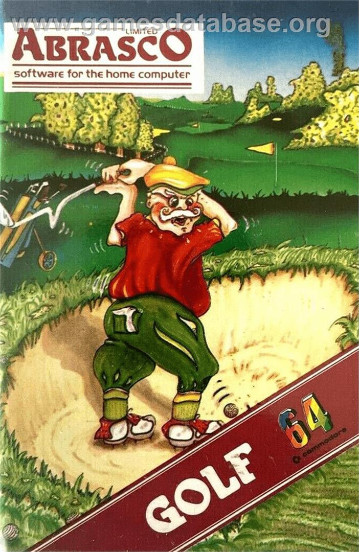 Abrasco Golf - Commodore 64 - Artwork - Box
