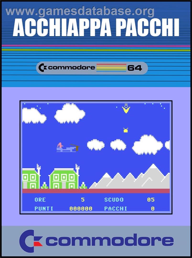 Acchiappa Pacchi - Commodore 64 - Artwork - Box