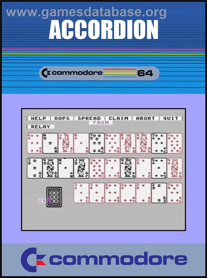 Accordion - Commodore 64 - Artwork - Box