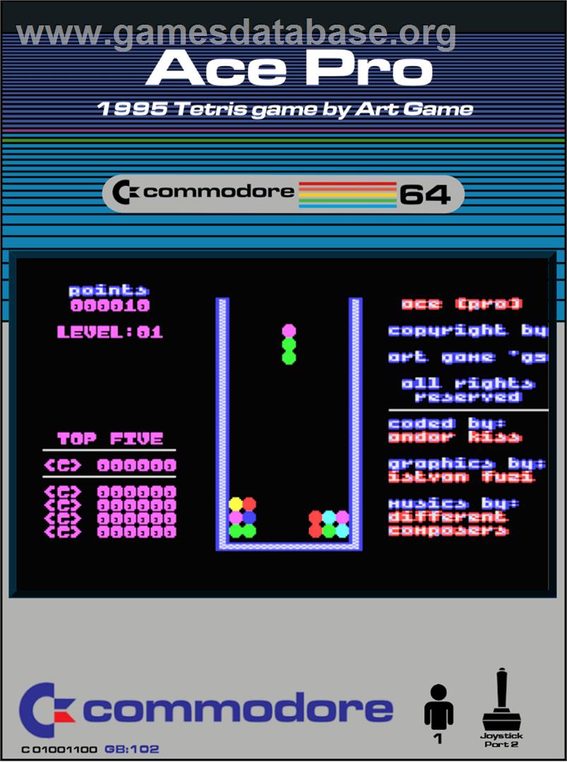 Ace Pro - Commodore 64 - Artwork - Box