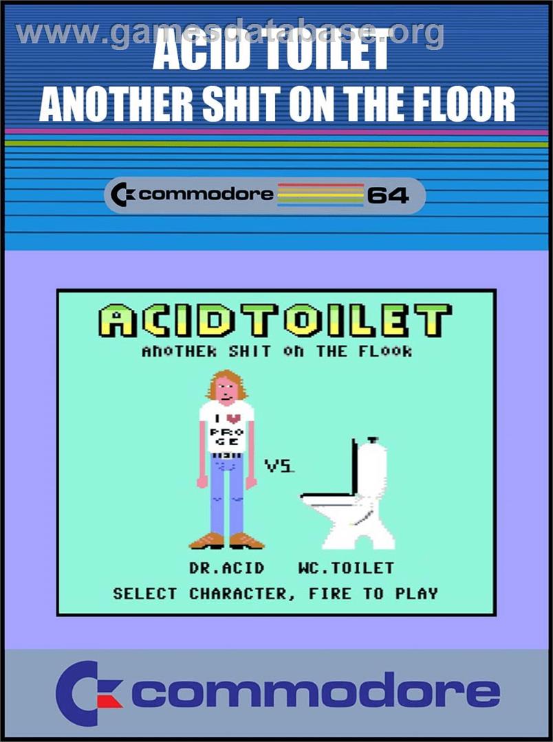 Acid Toilet - Another Shit On The Floor - Commodore 64 - Artwork - Box