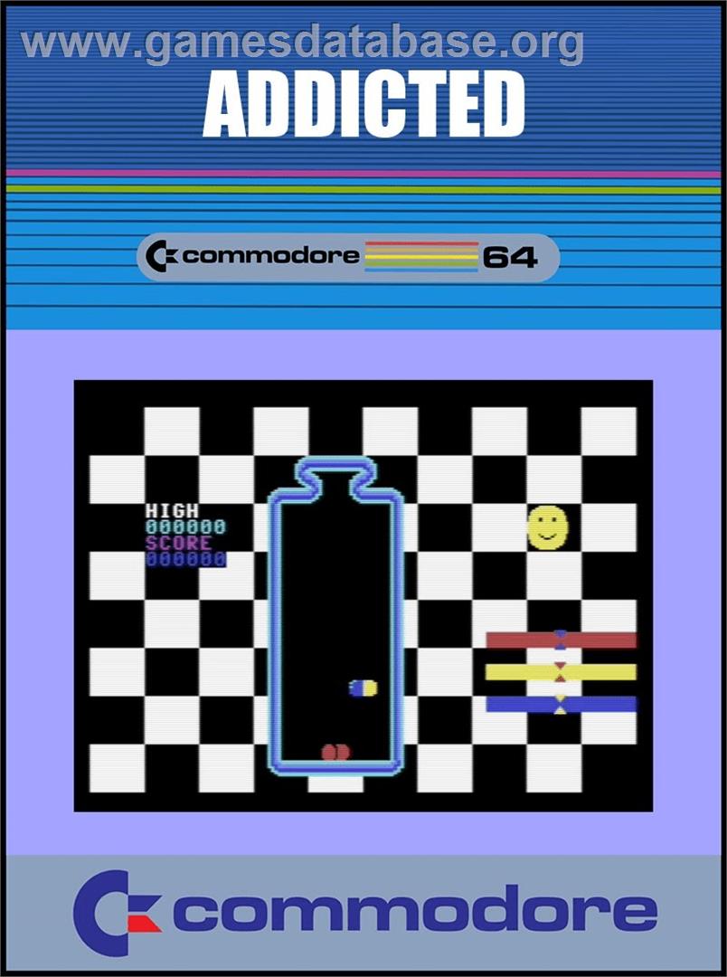Addicted - Commodore 64 - Artwork - Box
