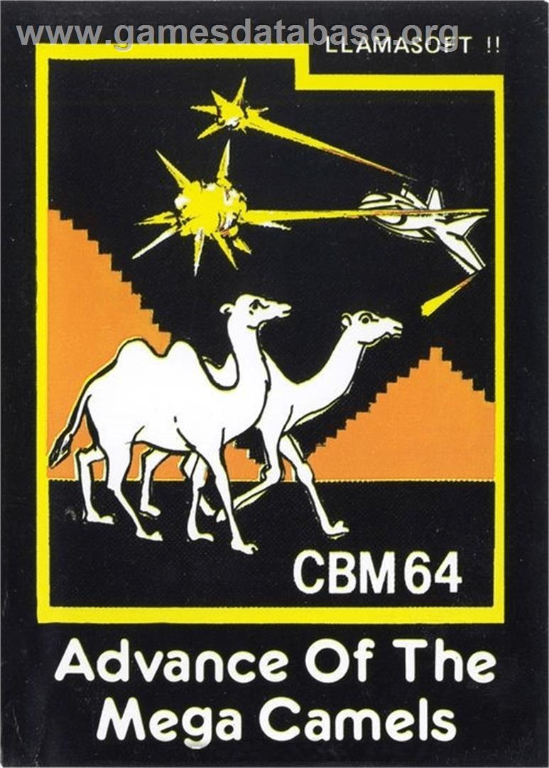 Advance of the Mega Camels - Commodore 64 - Artwork - Box