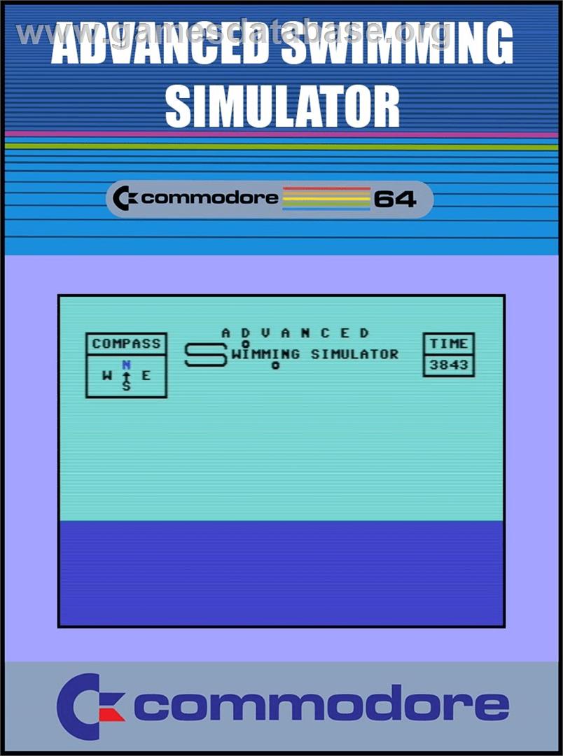 Advanced Swimming Simulator - Commodore 64 - Artwork - Box