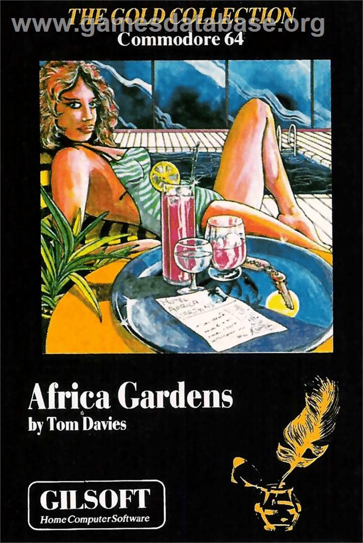 Africa Gardens - Commodore 64 - Artwork - Box