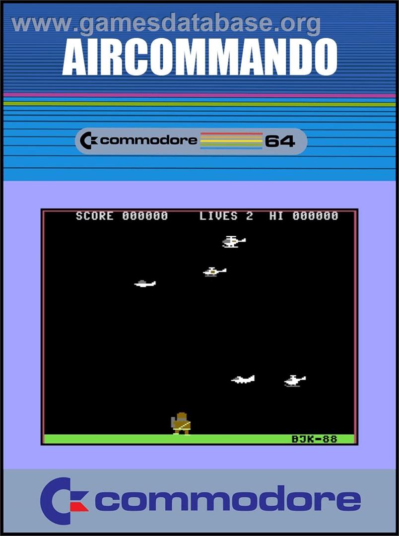 Aircommando - Commodore 64 - Artwork - Box