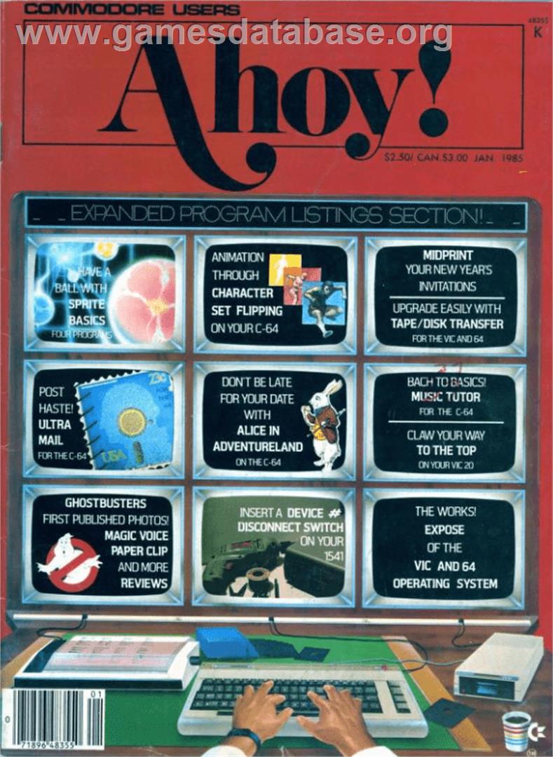 Alice - Commodore 64 - Artwork - Box