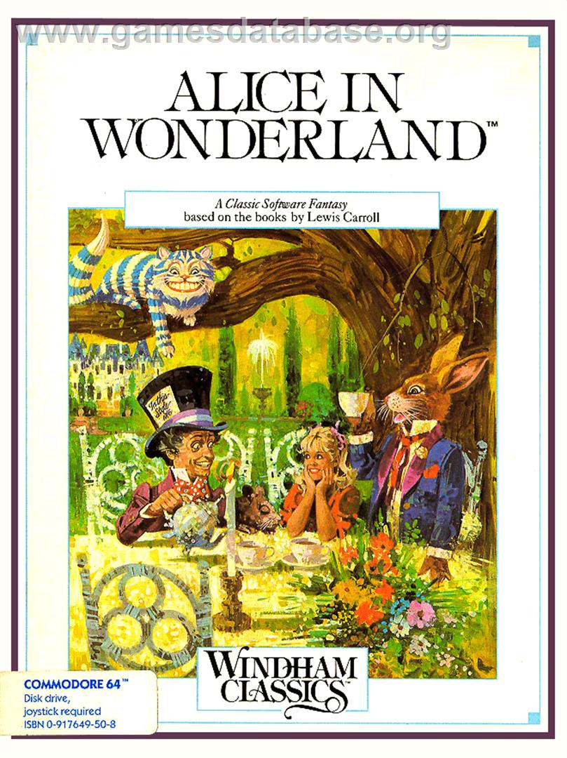 Alice In Wonderland - Commodore 64 - Artwork - Box