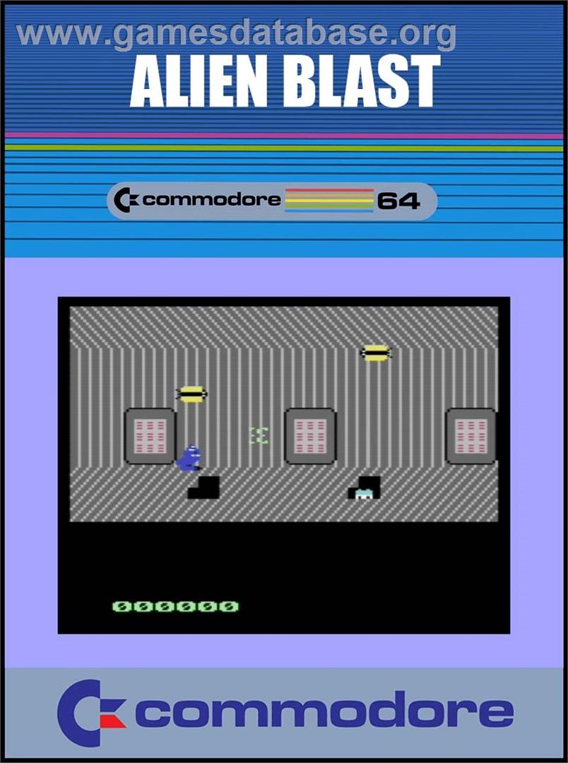 Alien Blast! - Commodore 64 - Artwork - Box