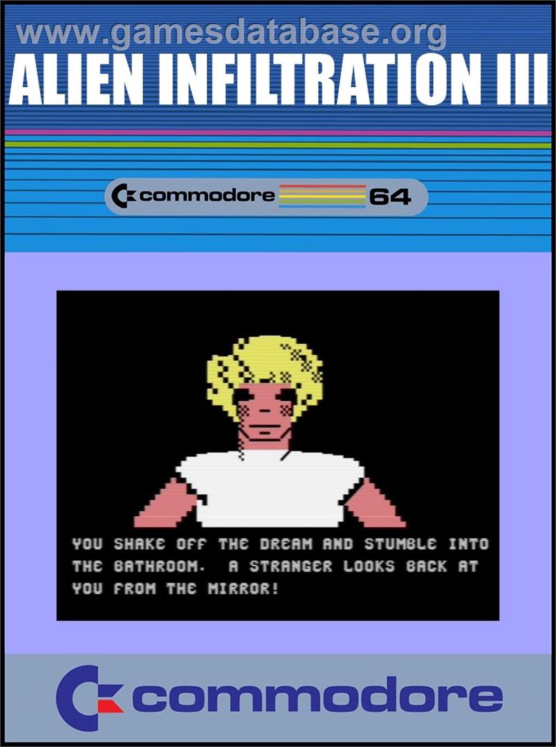 Alien Infiltration 3 - Commodore 64 - Artwork - Box