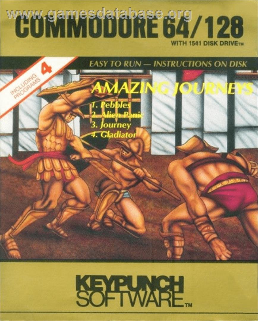 Alien Panic (Keypunch Software) - Commodore 64 - Artwork - Box