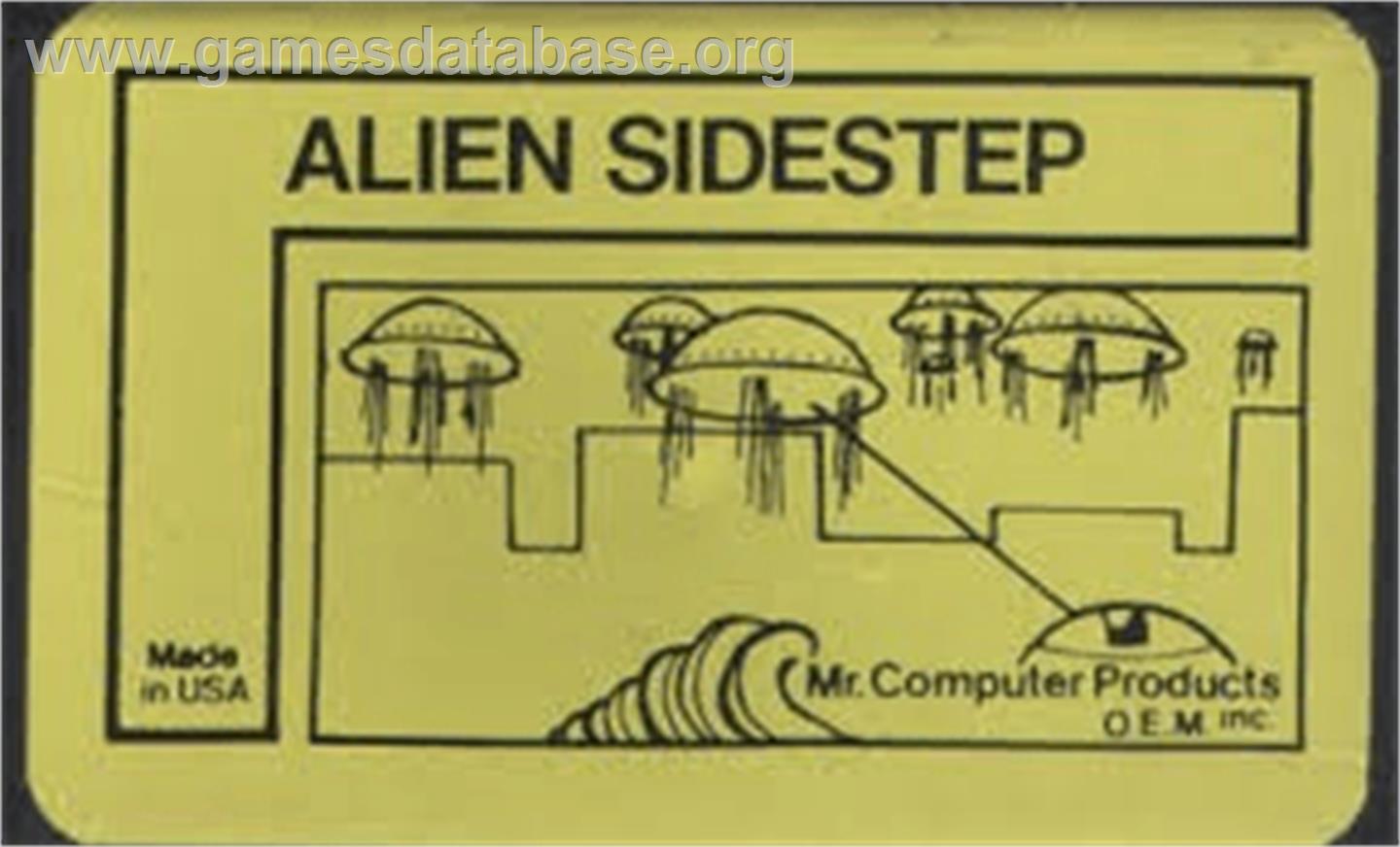Alien Sidestep - Commodore 64 - Artwork - Box