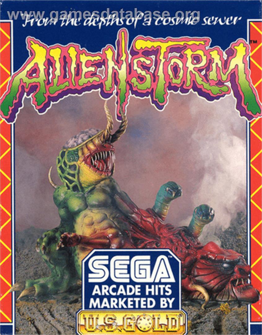 Alien Storm - Commodore 64 - Artwork - Box