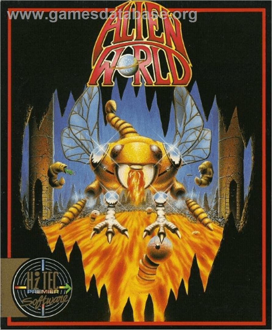 Alien World - Commodore 64 - Artwork - Box