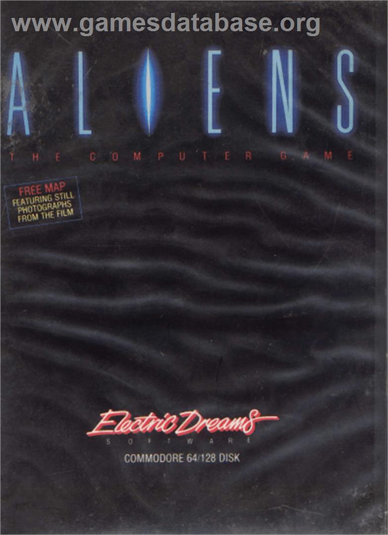 Aliens: The Computer Game - Commodore 64 - Artwork - Box