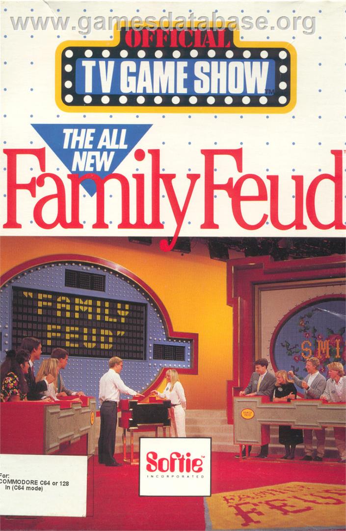 All New Family Feud - Commodore 64 - Artwork - Box