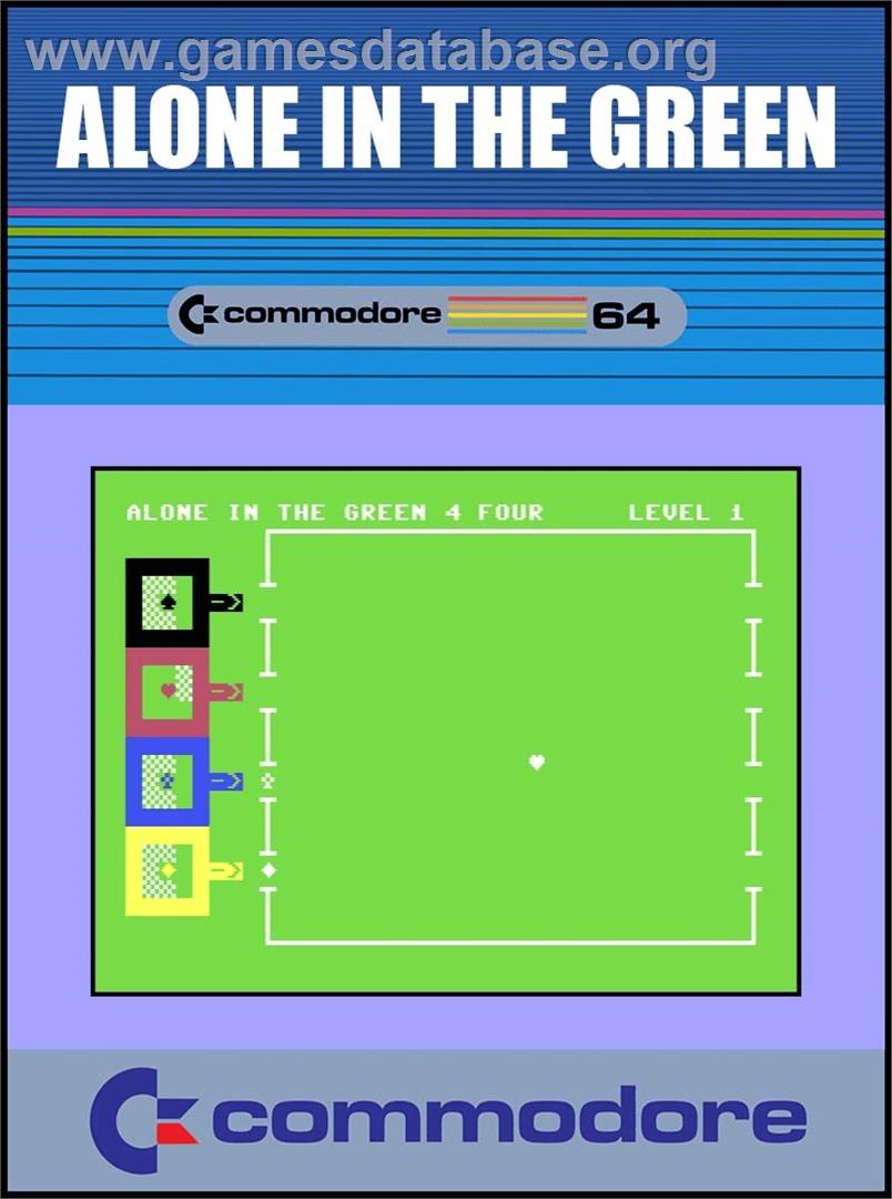 Alone In The Green - Commodore 64 - Artwork - Box