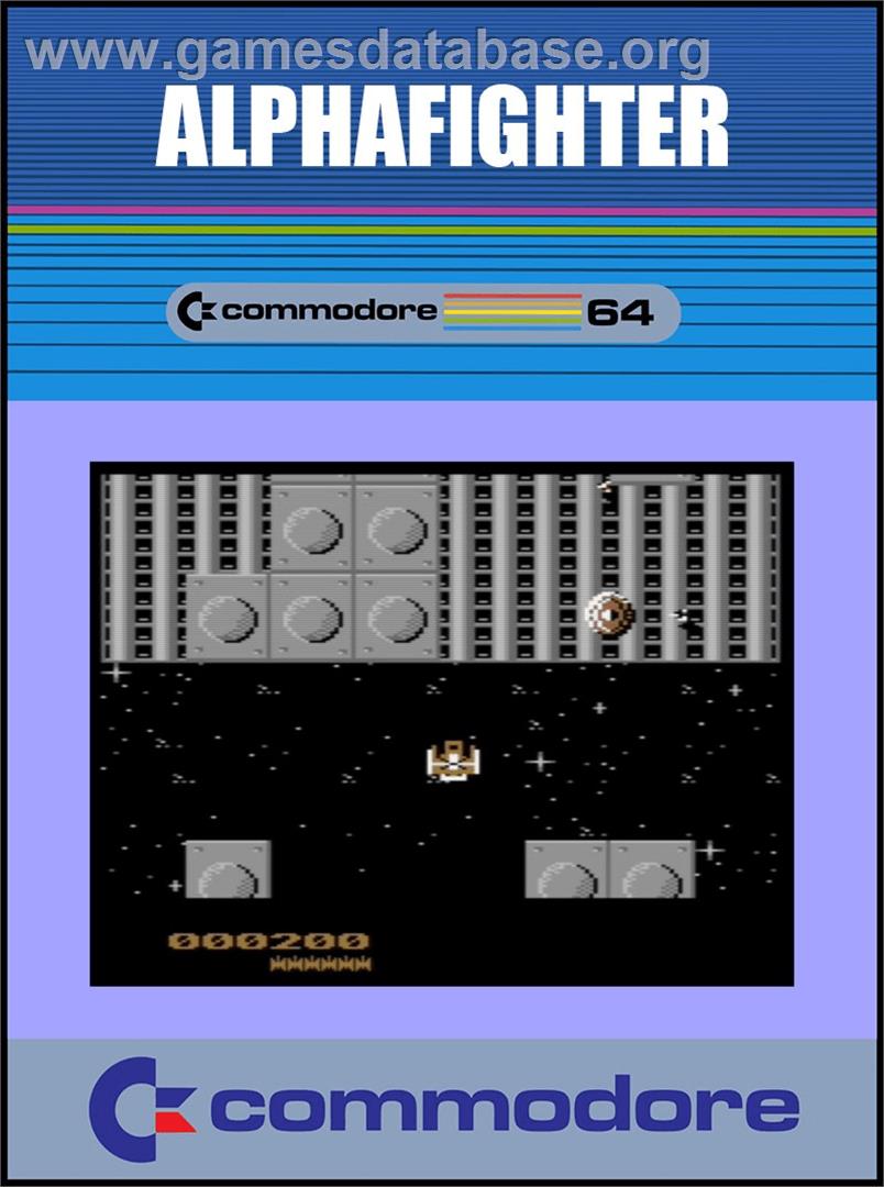 Alphafighter - Commodore 64 - Artwork - Box