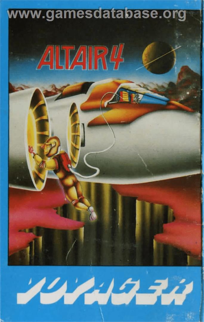 Altair 4 - Commodore 64 - Artwork - Box