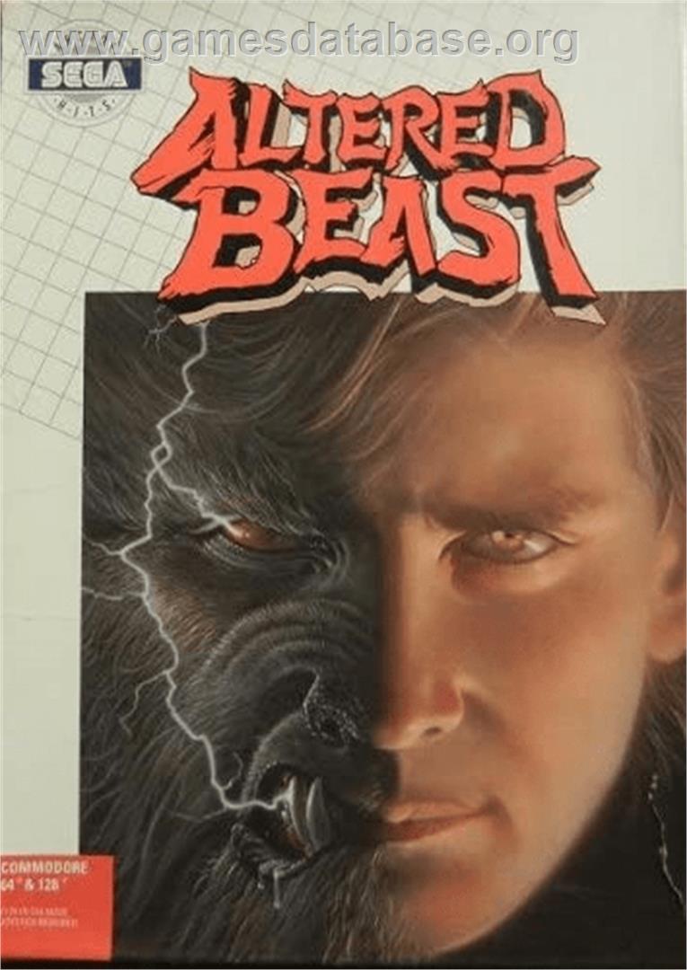 Altered Beast - Commodore 64 - Artwork - Box