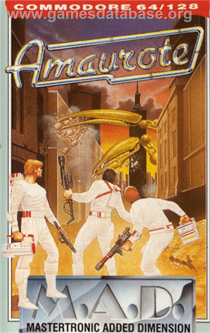Amaurote - Commodore 64 - Artwork - Box
