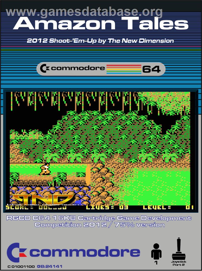 Amazon Tales (2019) - Commodore 64 - Artwork - Box