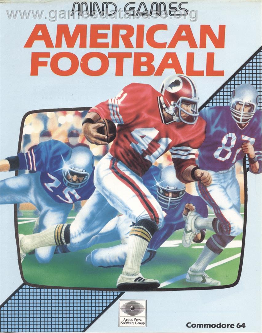 American Football - Commodore 64 - Artwork - Box