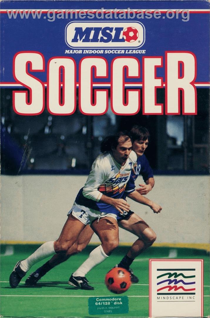 American Indoor Soccer - Commodore 64 - Artwork - Box