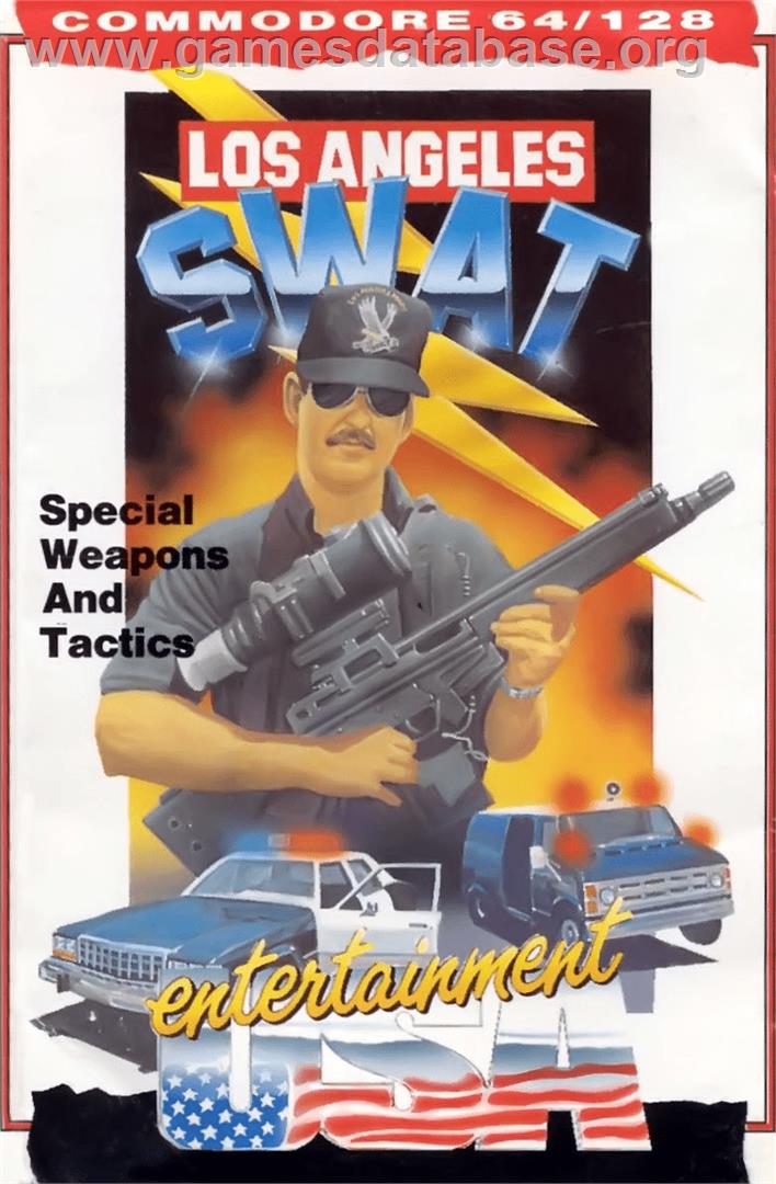 Angeles SWAT, Los - Commodore 64 - Artwork - Box