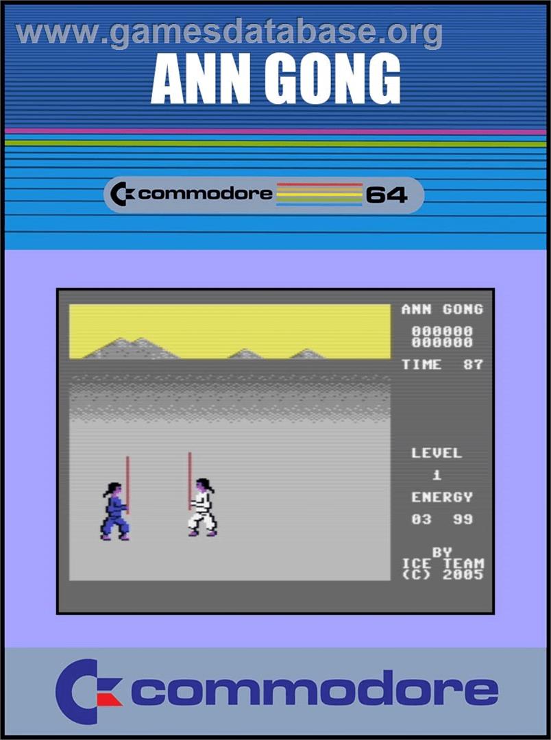 Ann Gong - Commodore 64 - Artwork - Box