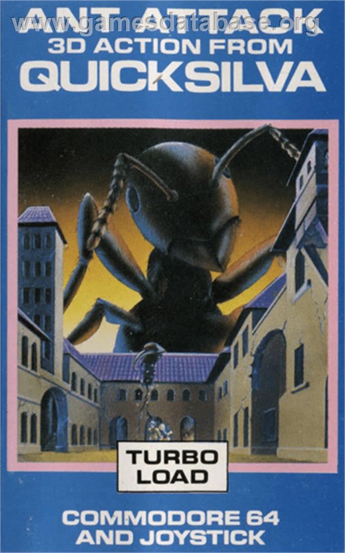 Ant Attack - Commodore 64 - Artwork - Box