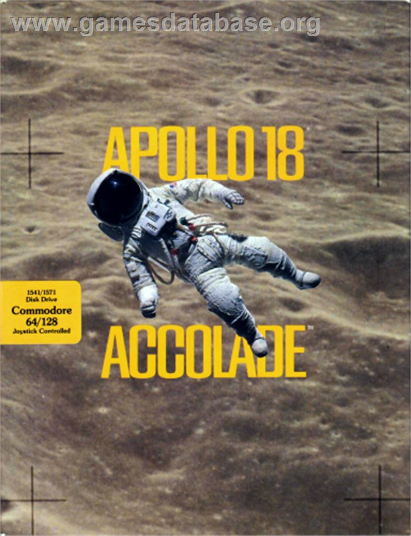 Apollo 18: Mission to the Moon - Commodore 64 - Artwork - Box