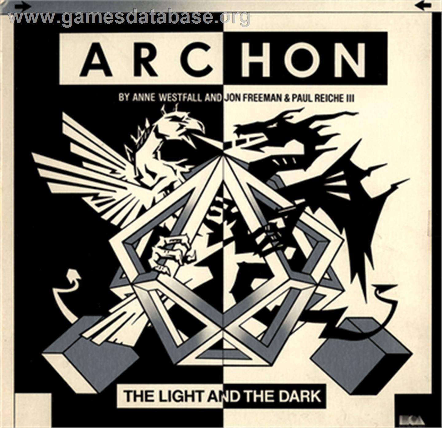 Archon: The Light and the Dark - Commodore 64 - Artwork - Box