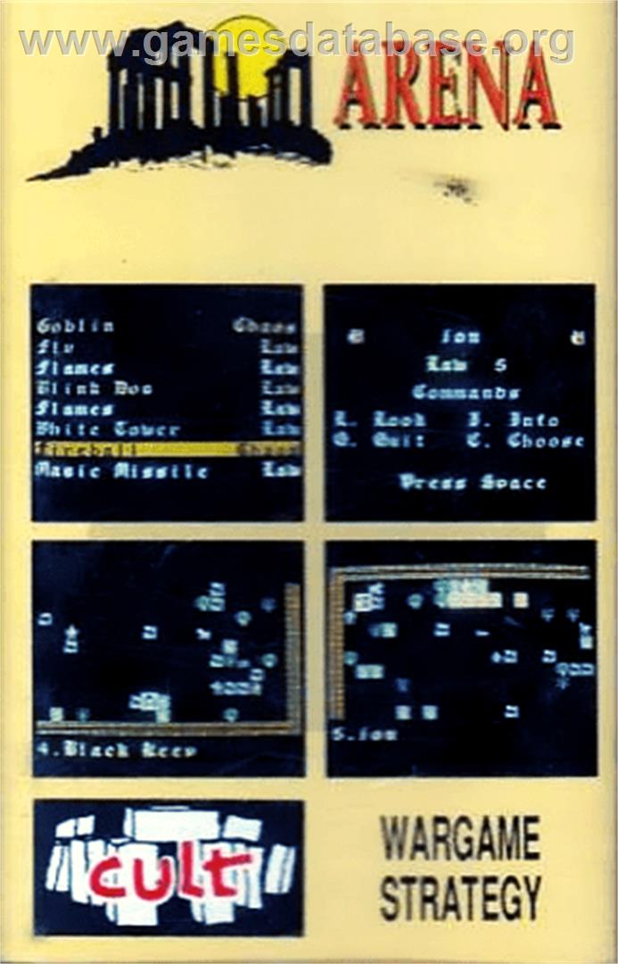 Arena (Ahoy!) - Commodore 64 - Artwork - Box